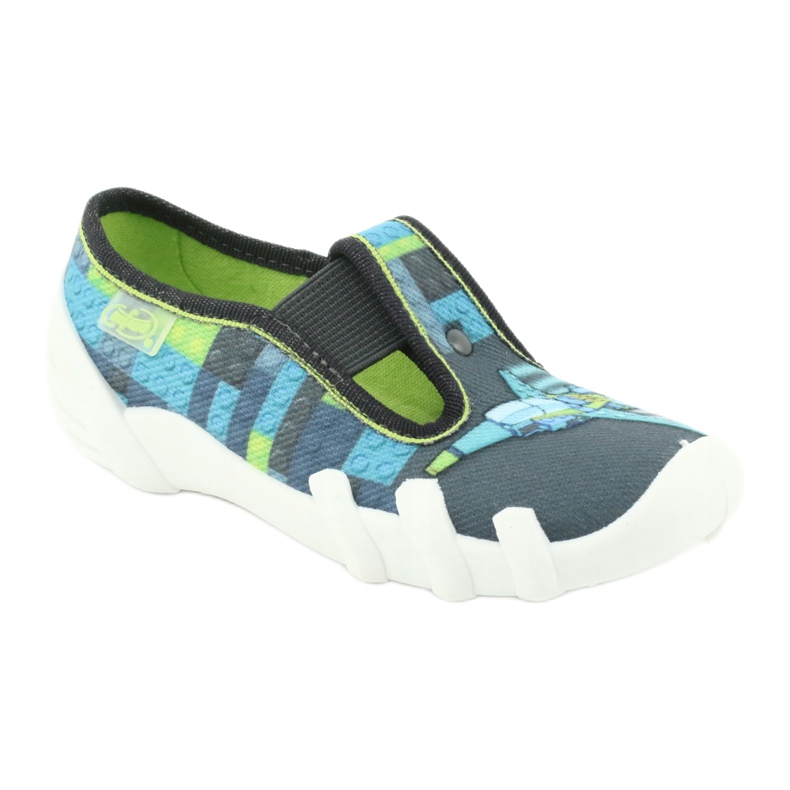 Befado children's shoes 290X192 blue grey green 1