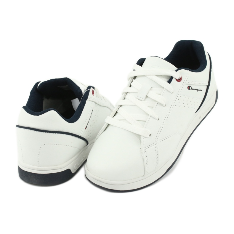 Champion Ace Court Tennis As Jr 168015-D10 white navy blue 4