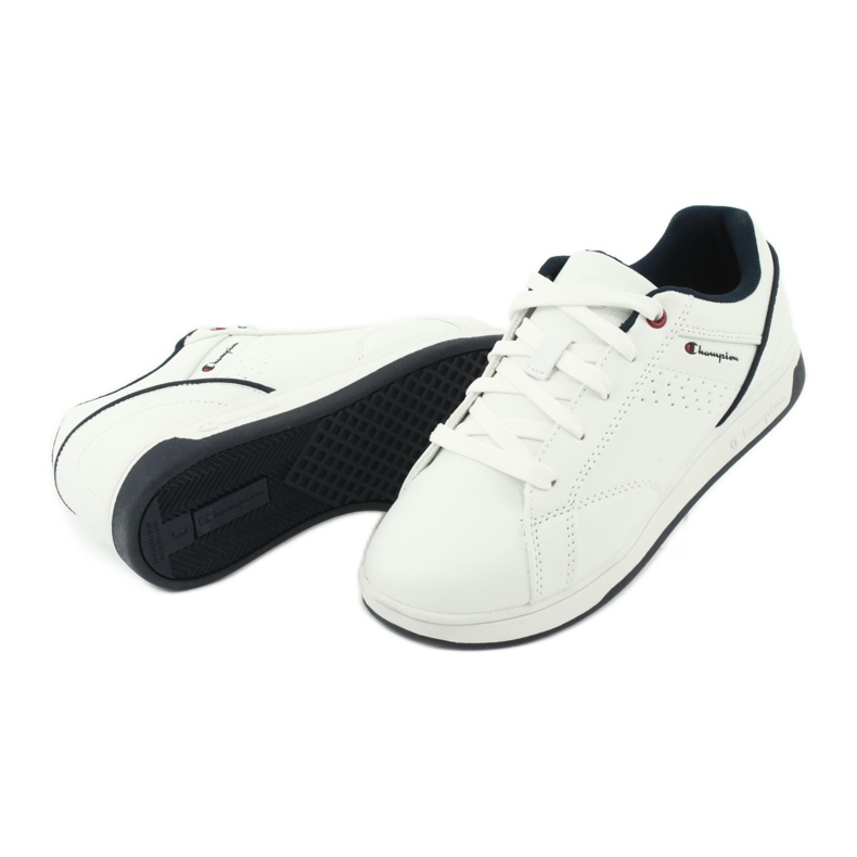 Champion Ace Court Tennis As Jr 168015-D10 white navy blue 5
