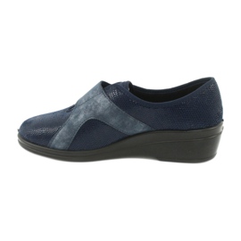 Befado women's shoes pu 032D001 navy blue 2 Befado women's shoes pu 032D001 navy blue 2