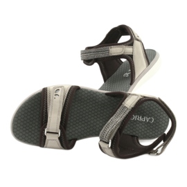 Comfortable sports sandals Caprice 28606 beige brown 6 Comfortable sports sandals Caprice 28606 beige brown 6