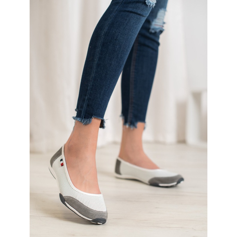 Filippo Sports ballerinas white 1