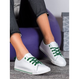 SHELOVET Comfortable Sneakers white 1