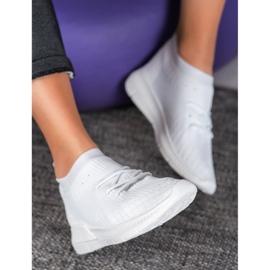 SDS Slip-on Sports Shoes white 1