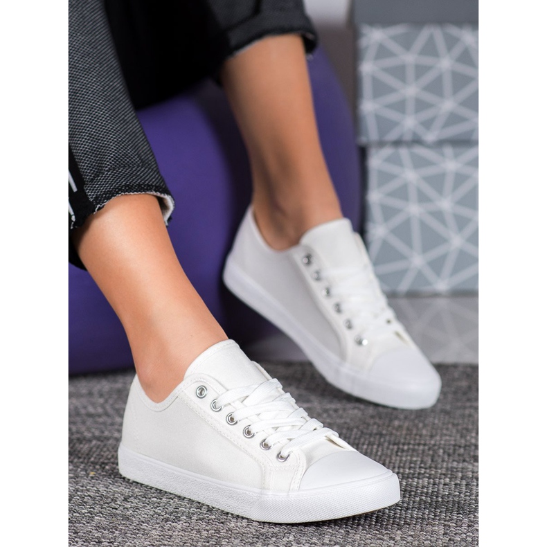 SHELOVET White Sneakers 1 SHELOVET White Sneakers 1