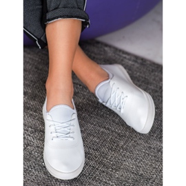 SHELOVET Light Sneakers With Eco Leather white 2
