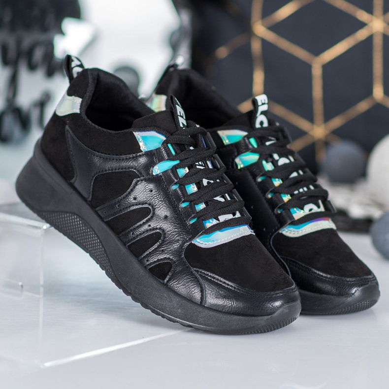SHELOVET Love Black Sneakers 1 SHELOVET Love Black Sneakers 1