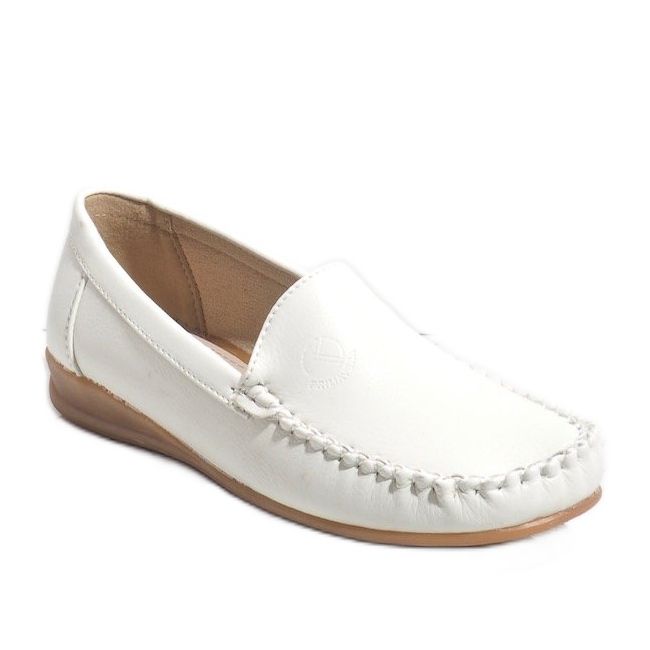 White wedge loafers 8-01 1