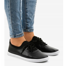 Black classic sneakers W9782-1 1