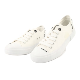 Big Star Biaded sneakers FF274206 white 3 Big Star Biaded sneakers FF274206 white 3