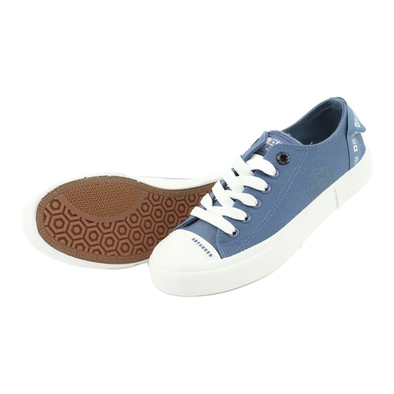 Big Star Lace-up denim sneakers FF274211 blue 5 Big Star Lace-up denim sneakers FF274211 blue 5
