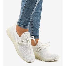 White women's sports shoes B-6851 1