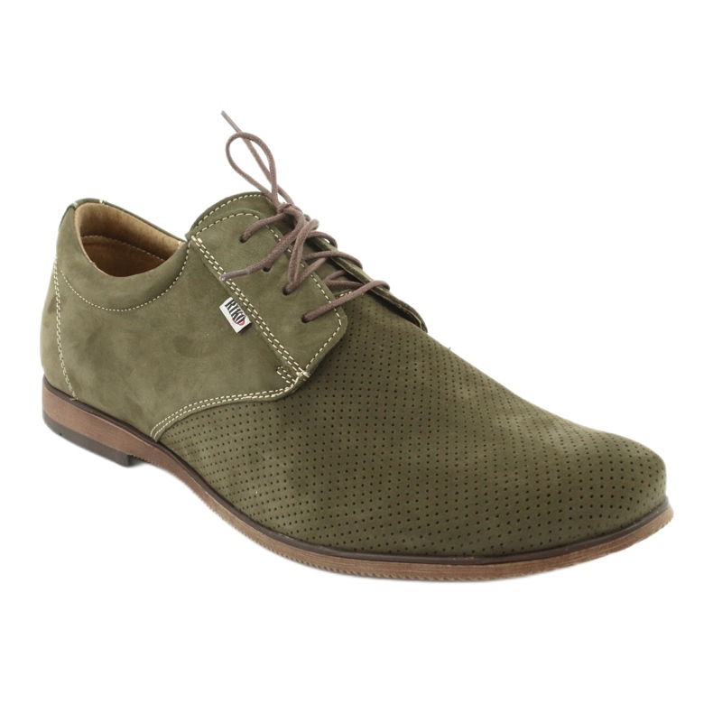 Riko men's casual shoes 777D green 1