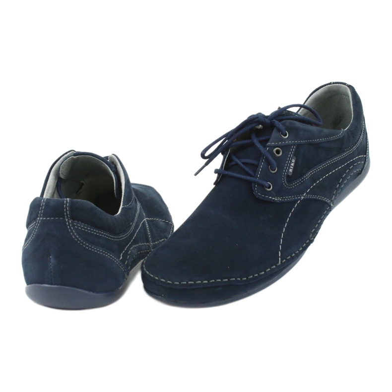 Riko men's casual shoes 844 navy blue 4