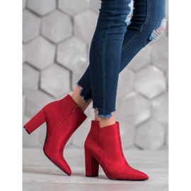 SHELOVET Stylish boots red 1
