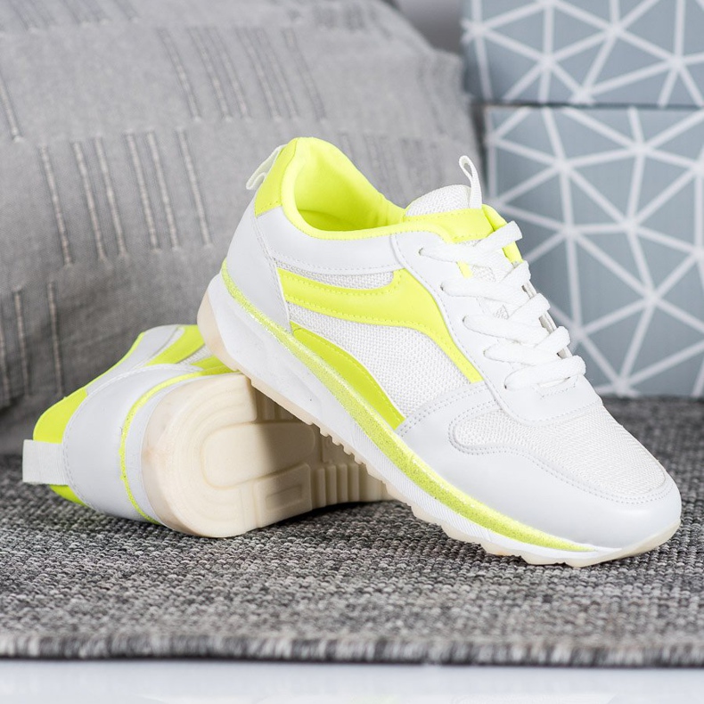 SHELOVET Tied White Shoes 1