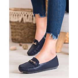Fama Elegant loafers navy blue blue 2