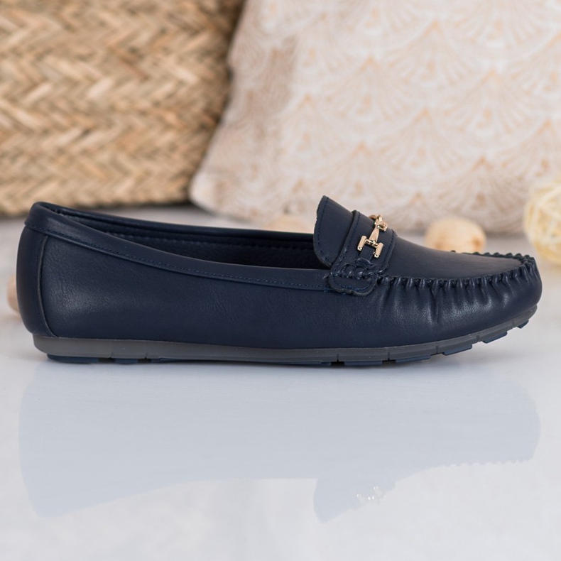 Fama Elegant loafers navy blue blue 1