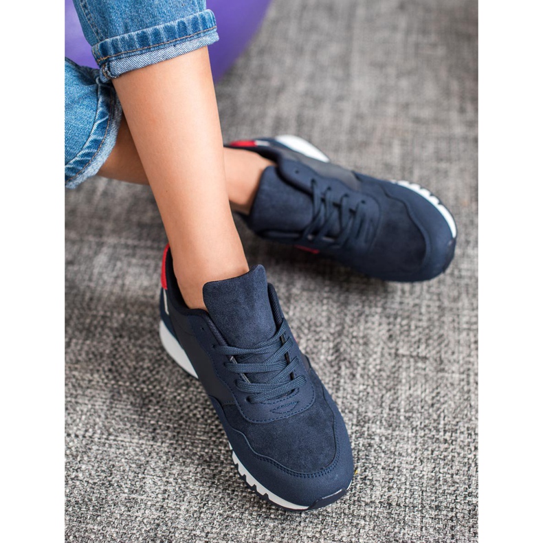 SHELOVET Navy blue sports shoes 2 SHELOVET Navy blue sports shoes 2