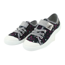 Befado children's shoes 251Y142 black pink grey 3