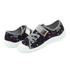 Befado children's shoes 251Y142 black pink grey 4
