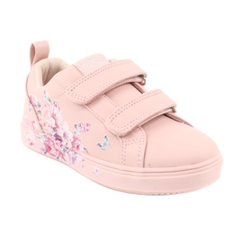 American Club Velcro sneakers flowers ES11 red violet blue pink 1