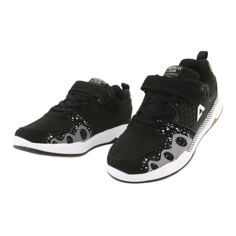 American club children's sports shoes BS03 black white 3 American club children's sports shoes BS03 black white 3