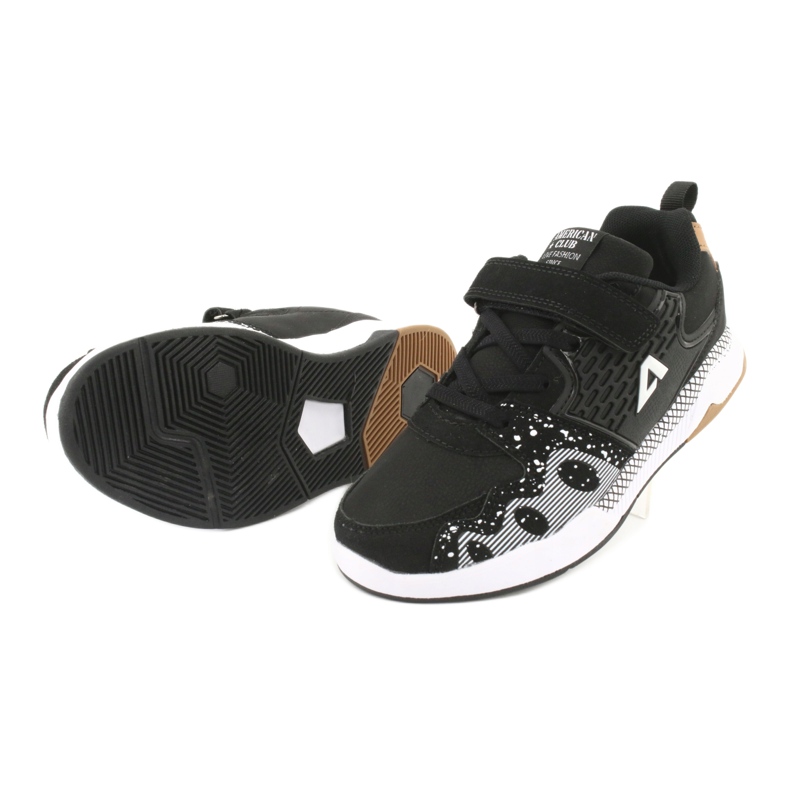 American club children's sports shoes BS03 black white 5 American club children's sports shoes BS03 black white 5
