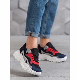 SHELOVET Textile Sneakers multicolored 1