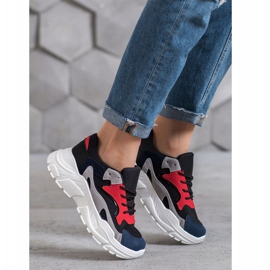 SHELOVET Textile Sneakers multicolored 2