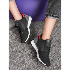 SHELOVET Sports shoes black red multicolored 2 SHELOVET Sports shoes black red multicolored 2