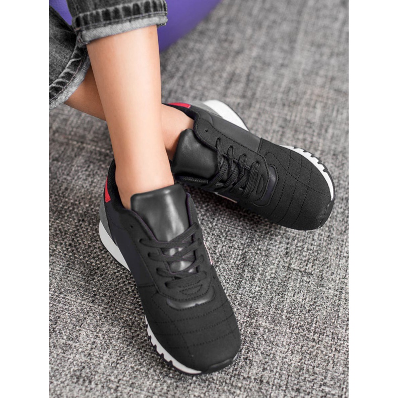 SHELOVET Sports shoes black red multicolored 1 SHELOVET Sports shoes black red multicolored 1