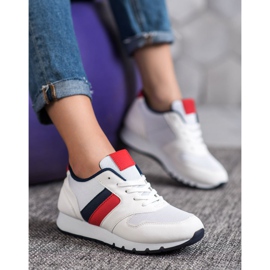 SHELOVET Classic Sport Shoes white 1 SHELOVET Classic Sport Shoes white 1