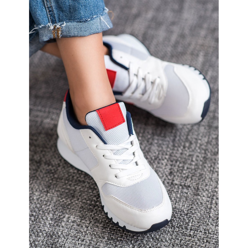 SHELOVET Classic Sport Shoes white 2 SHELOVET Classic Sport Shoes white 2