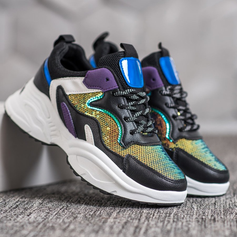 Weide Fashionable Sneakers With Sequins multicolored 1