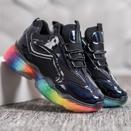 Weide Sneakers With Colorful Sole black multicolored 1