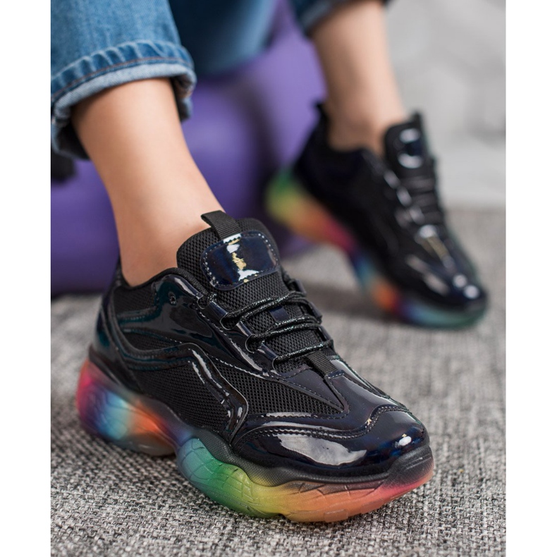 Weide Sneakers With Colorful Sole black multicolored 2