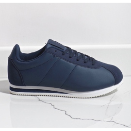 Fashionable navy blue women's sports shoes 7-7925B 2 Fashionable navy blue women's sports shoes 7-7925B 2