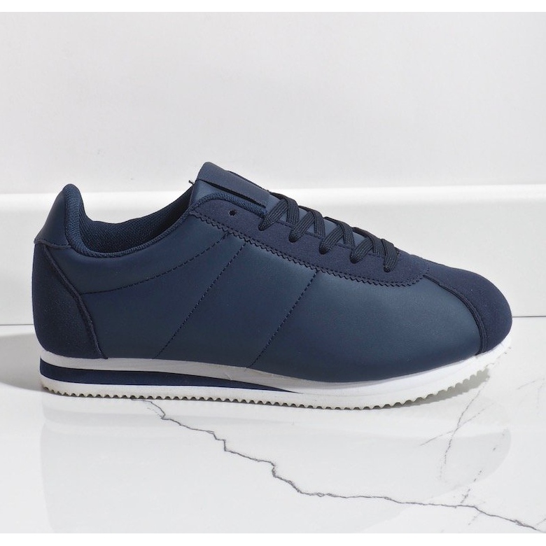 Fashionable navy blue women's sports shoes 7-7925B 2 Fashionable navy blue women's sports shoes 7-7925B 2