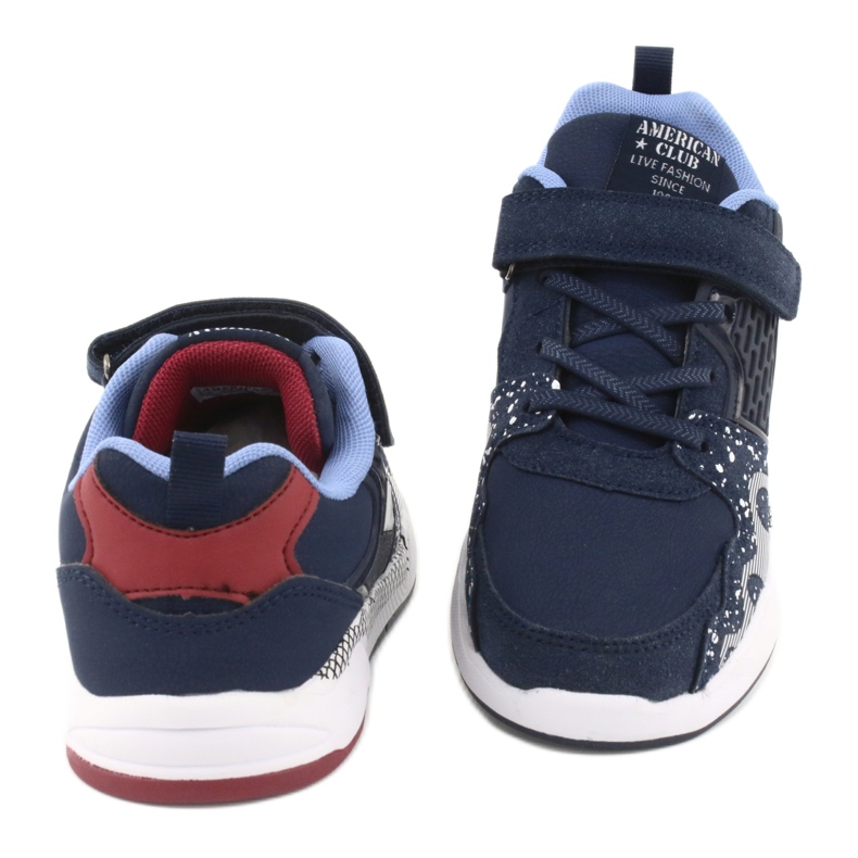 American club children's sports shoes BS03 navy blue white 4