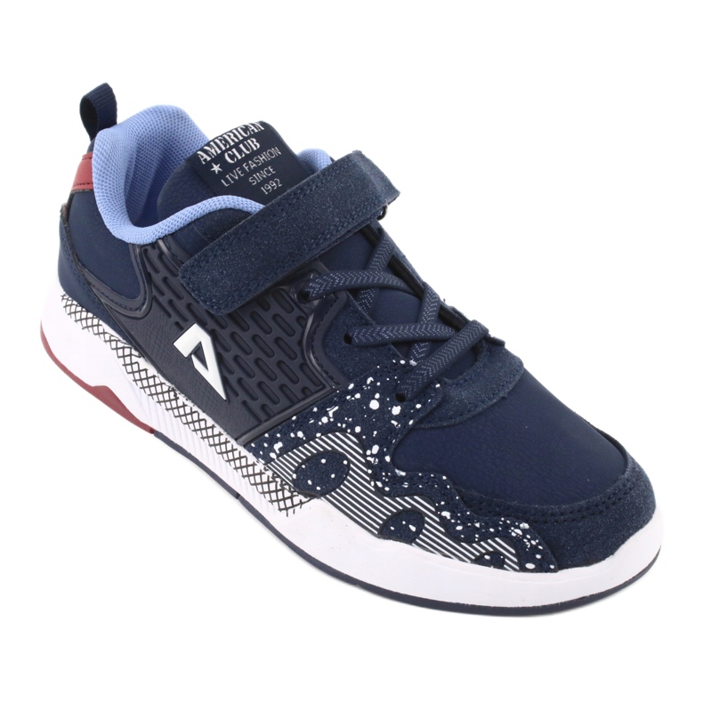 American club children's sports shoes BS03 navy blue white 1 American club children's sports shoes BS03 navy blue white 1