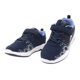 American club children's sports shoes BS03 navy blue white 3