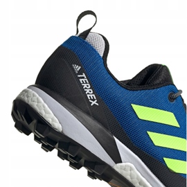 Shoes adidas Terrex Skychaser Lt Hiking M EH2428 blue multicolored green 2