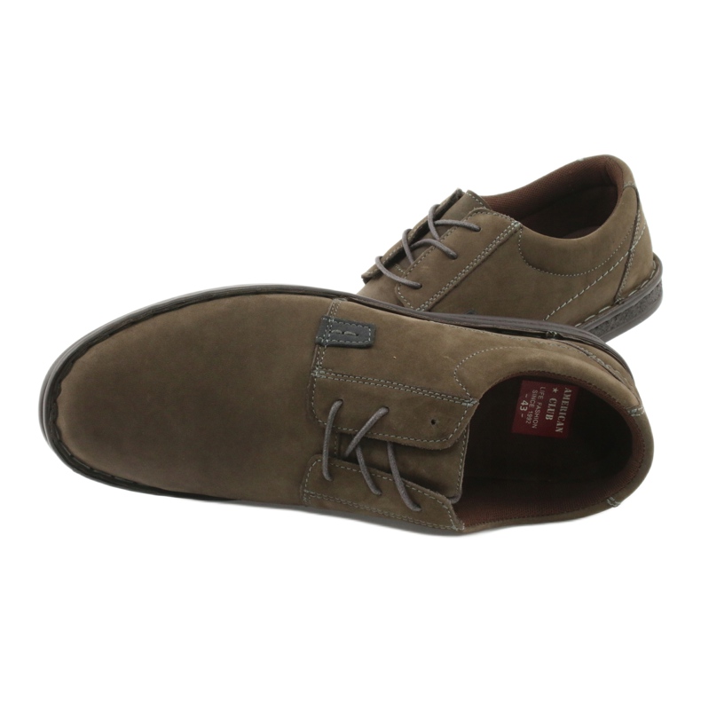 Comfort shoes American Club CY17 olive multicolored green 6 Comfort shoes American Club CY17 olive multicolored green 6
