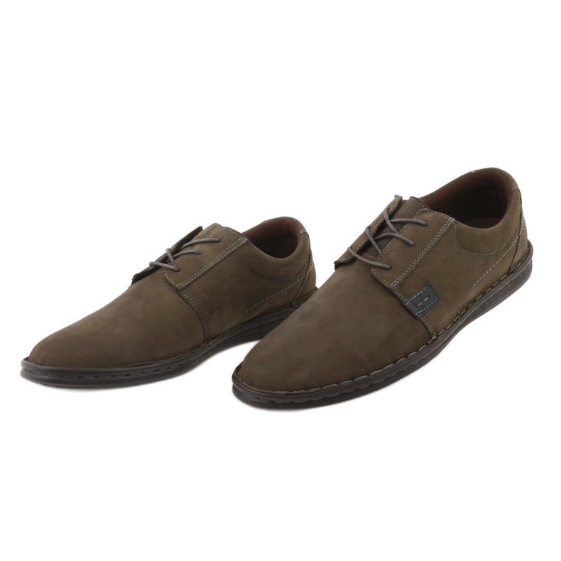 Comfort shoes American Club CY17 olive multicolored green 3