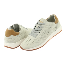 American Club AA04 leather sports shoes beige 3 American Club AA04 leather sports shoes beige 3
