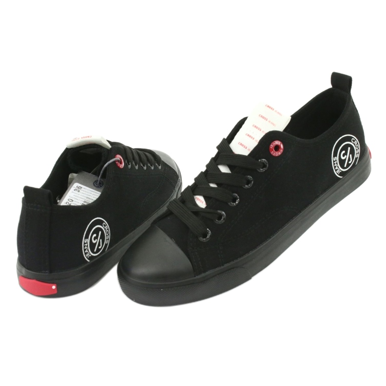 Cross Jeans Women's tied sneakers ff2r4020 black 3