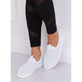 1066 White slip-on sneakers 1