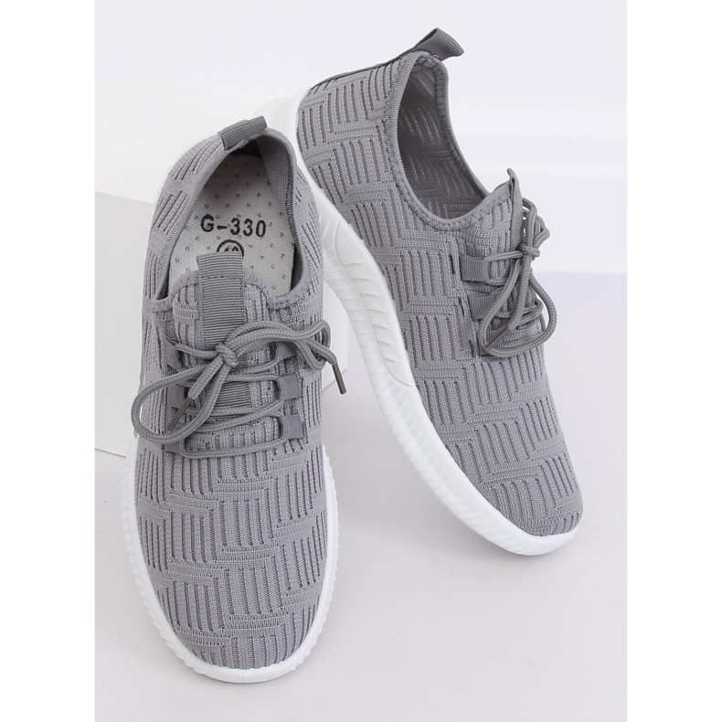 Gray G-330 Gray sports shoes grey 1
