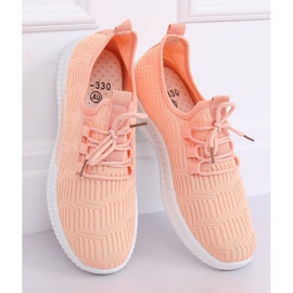 Pink G-330 Pink sports shoes 2